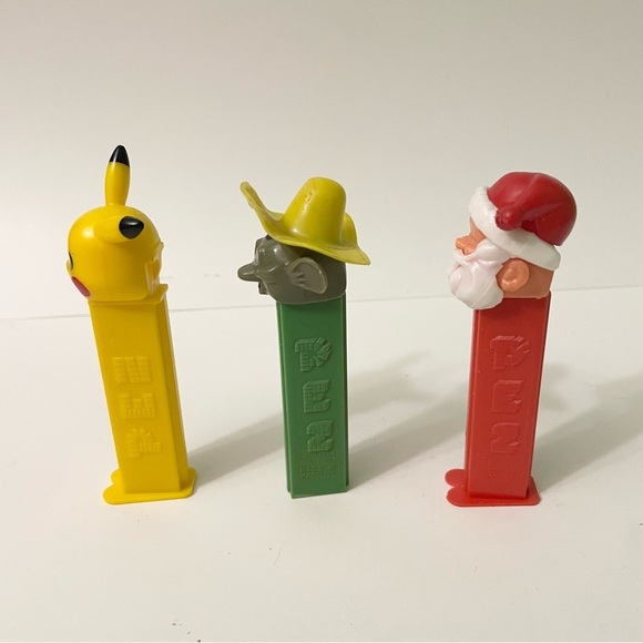 Lot of 3 Pez Dispensers Pokemon Pikachu Speedy Gonzales Santa Claus - Picture 2 of 10